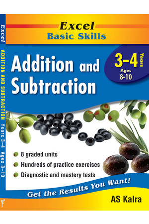 Excel Basic Skills - Addition and Subtraction: Years 3-4