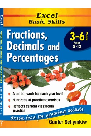 Excel Basic Skills - Fractions, Decimals and Percentages