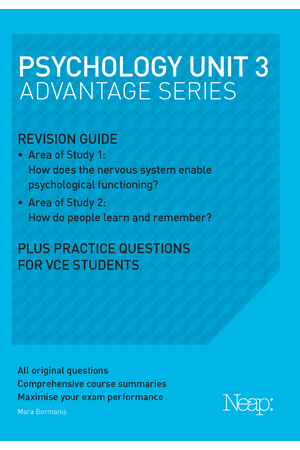 Neap Advantage Series: VCE Psychology Unit 3 (2017 Ed)