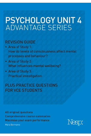 Neap Advantage Series: VCE Psychology Unit 4 (2017 Ed)