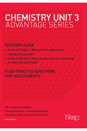 Neap Advantage Series: VCE Chemistry Unit 3 (2017 Ed)