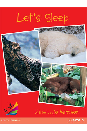 Sails - Early Level 1, Set 1 (Red): Let's Sleep (Reading Level 10 / F&P Level F)