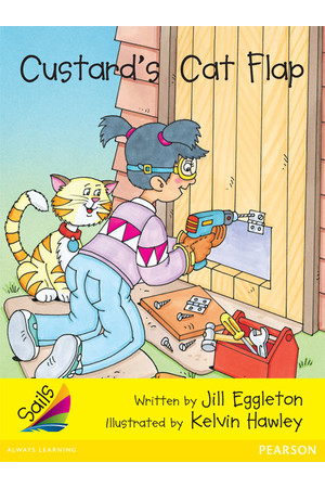 Sails - Early Level 2, Set 1 (Yellow): Custard's Cat Flap (Reading Level 12 / F&P Level G)