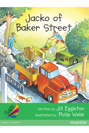 Sails - Early Level 4, Set 1 (Green): Jacko of Baker Street (Reading Level 16 / F&P Level I)