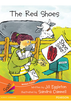 Sails - Fluency Level, Set 1 (Orange): The Red Shoes (Reading Level 17 / F&P Level J)