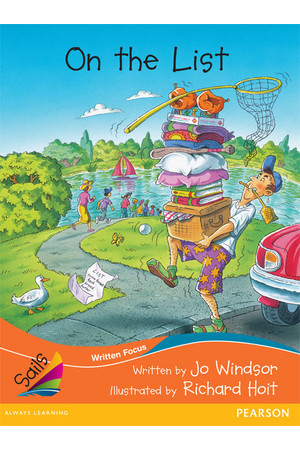 Sails - Fluency Level, Set 2 (Orange): On the List (Reading Level 28+ / F&P Level S)