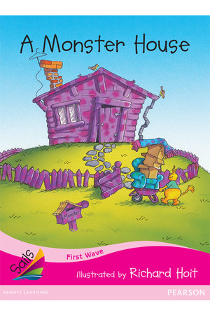 First Wave - Set 1: A Monster House (Reading Level 1 / F&P Level A)