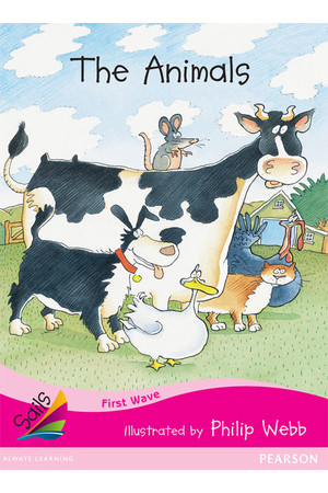 First Wave - Set 1: The Animals (Reading Level 1 / F&P Level A)