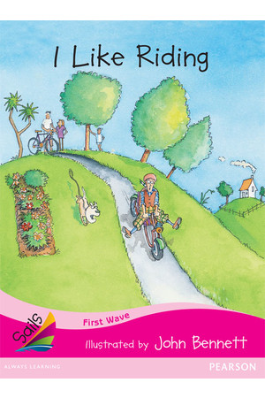 First Wave - Set 1: I Like Riding (Reading Level 1 / F&P Level A)