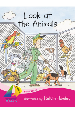 First Wave - Set 2: Look at the Animals (Reading Level 1 / F&P Level A)