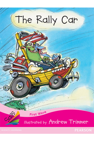 First Wave - Set 2: The Rally Car (Reading Level 1 / F&P Level A)