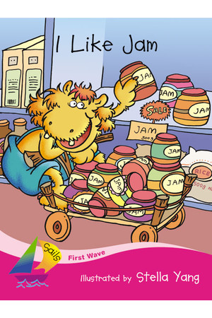 First Wave - Set 2: I Like Jam (Reading Level 1 / F&P Level A)