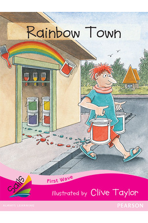 First Wave - Set 2: Rainbow Town (Reading Level 1 / F&P Level A)