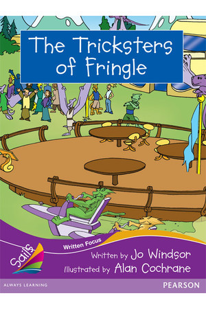 Sails - Fluency Level, Set 2 (Purple): The Tricksters of Fringle (Reading Level 28 / F&P Level S)