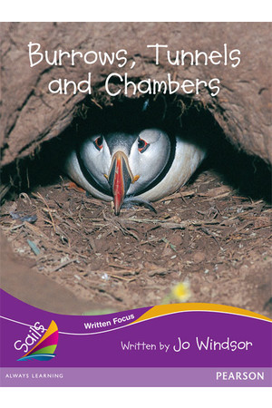 Sails - Fluency Level, Set 2 (Purple): Burrows, Tunnels and Chambers (Reading Level 29 / F&P Level T)