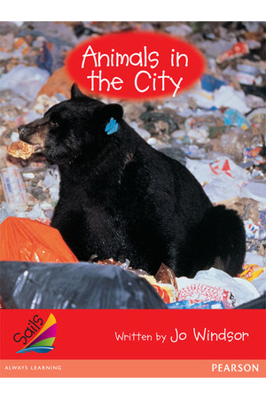Sails - Early Level 1, Set 2 (Red): Animals in the City (Reading Level 4 / F&P Level C)