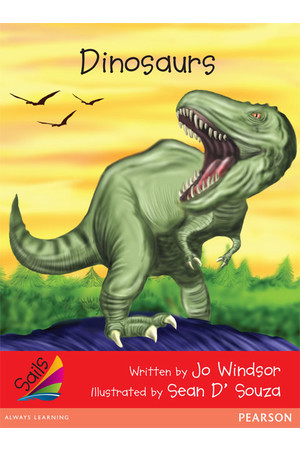Sails - Early Level 1, Set 2 (Red): Dinosaurs (Reading Level 4 / F&P Level C)