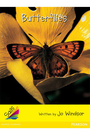 Sails - Early Level 2, Set 2 (Yellow): Butterflies (Reading Level 7 / F&P Level E)