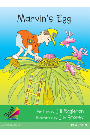 Sails - Early Level 4, Set 2 (Green): Marvin's Egg (Reading Level 13-14 / F&P Level H)