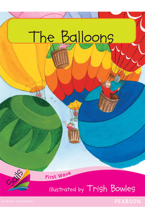 First Wave - Set 3: The Balloons (Reading Level 1 / F&P Level A)