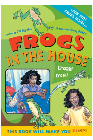 Sailing Solo - Blue Level: Frogs in the House (Reading Level 10 / F&P Level F)