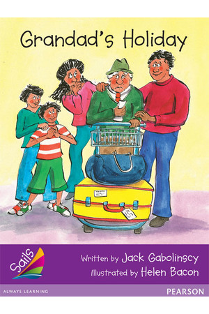 Sails - Additional Fluency (Purple): Grandad's Holiday (Reading Level 20 / F&P Level K)