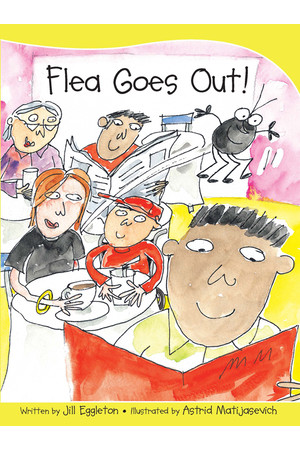 Sails - Take-Home Library (Set B): Flea Goes Out! (Reading Level 8 / F&P Level E)