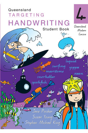 Targeting Handwriting QLD - Student Book: Year 4