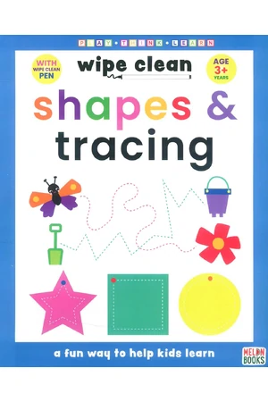 Wipe Clean Shapes And Tracing