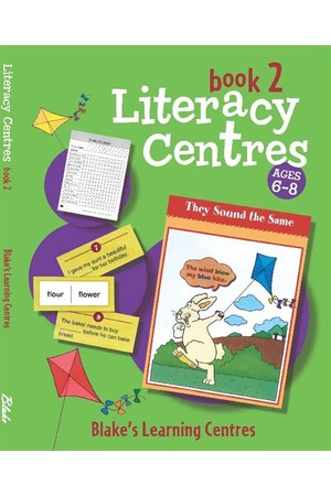 Blake's Learning Centres - Literacy Centres: Book 2 (Ages 6-8)