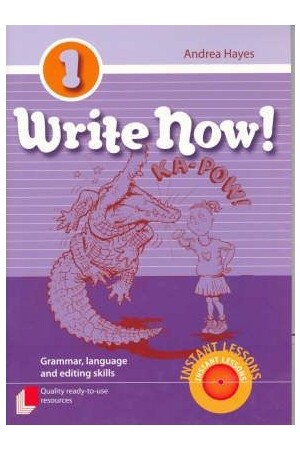 Write Now! Book 1