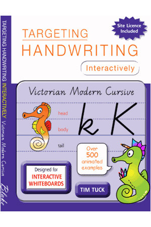 Targeting Handwriting Interactively - Victorian Modern Cursive: 200 Students