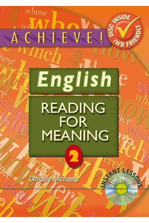 Achieve! English - Reading for Meaning 2