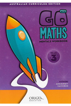 GO Maths ACE - Mentals Workbook: Year 3