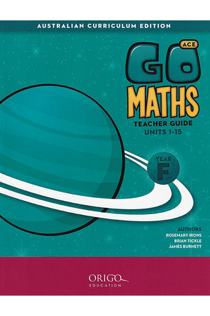 GO Maths ACE - Teacher Guide: Foundation