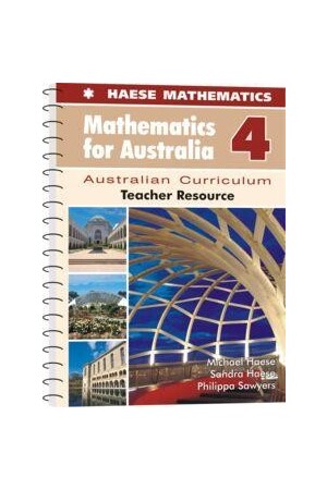Mathematics for Australia 4 - Australian Curriculum Teachers Resource