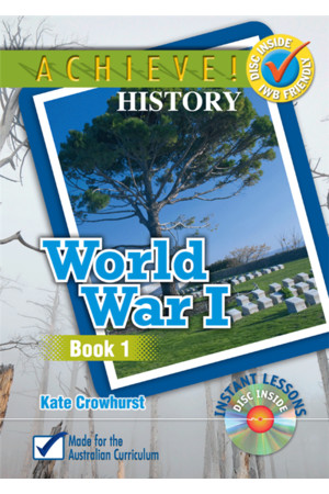 Achieve! History - World War I Book 1