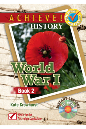 Achieve! History - World War I Book 2