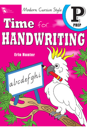 Time for Handwriting - Victorian Modern Cursive: Prep