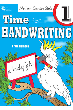 Time for Handwriting - Victorian Modern Cursive: Year 1
