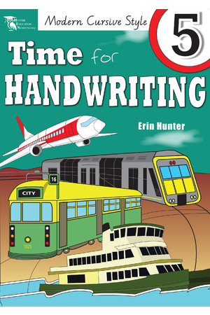 Time for Handwriting - Victorian Modern Cursive: Year 5