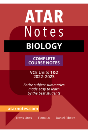 ATAR Notes VCE Biology 1 & 2 Notes (2022-2023)