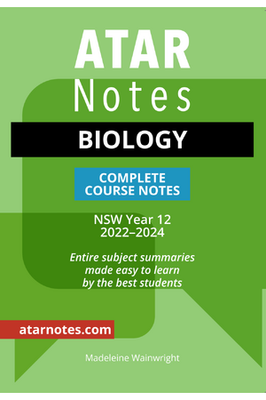 ATAR Notes HSC (Year 12) - Complete Course Notes: Biology (2022-2024)