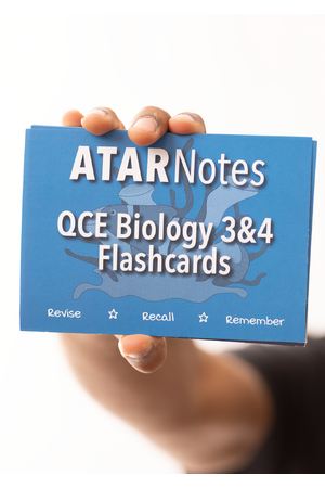 ATAR Notes Flashcards - QCE Units 3 & 4: Biology