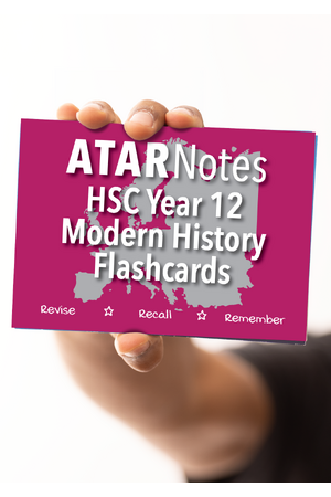 ATAR Notes Flashcards - HSC Year 12: Modern History
