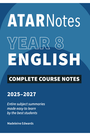 ATAR Notes Year 8 English Notes (2025–2027)