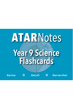 ATAR Notes Year 9 Science Flashcards (New for 2026)