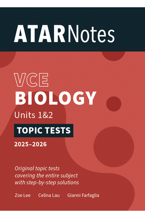 ATAR Notes VCE Biology 1&2 Topic Tests (2025-2026)