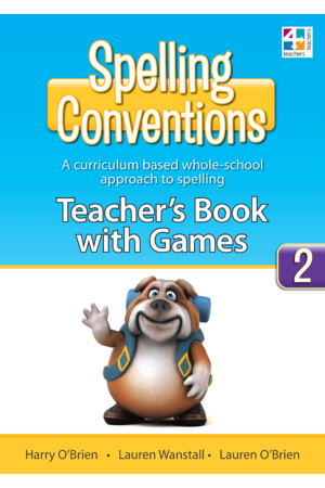 Spelling Conventions - Teacher's Book with Games: Year 2