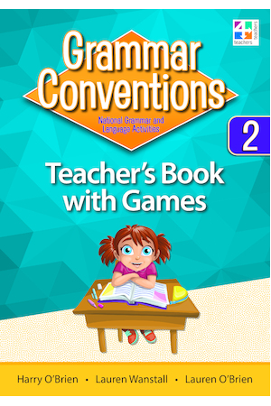 Grammar Conventions - Teacher's Book with Games: Year 2